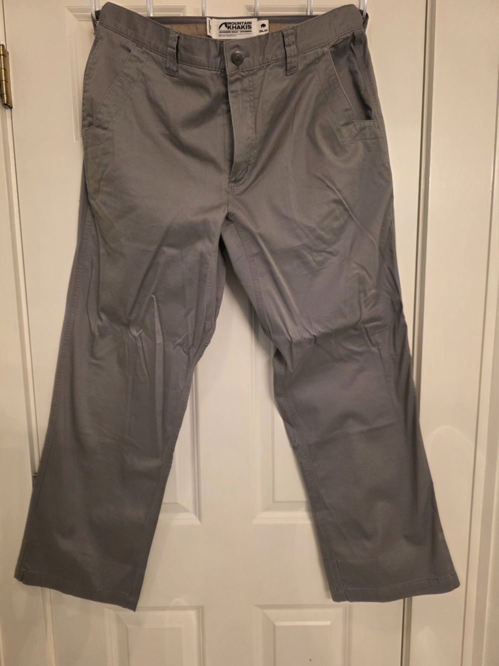 Mountain Khakis Men's Light Gray Chino Pants